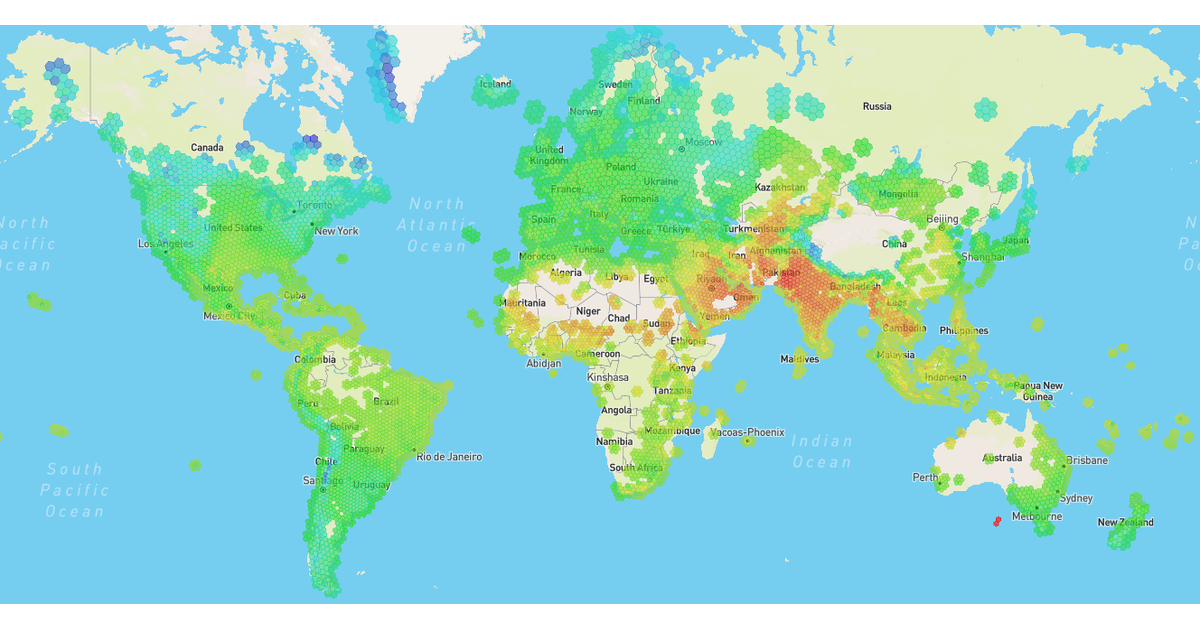 Mapa — H3 hexagonal map editor