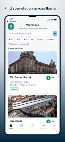 VeryStays: Trains in Iberia screenshot 1